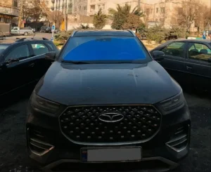 برچسب شیشه دودی اتومبیل برچسب شیشه دودی تیگو