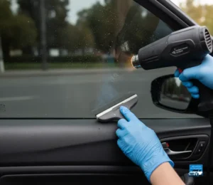 رفع حباب شیشه دودی خودرو