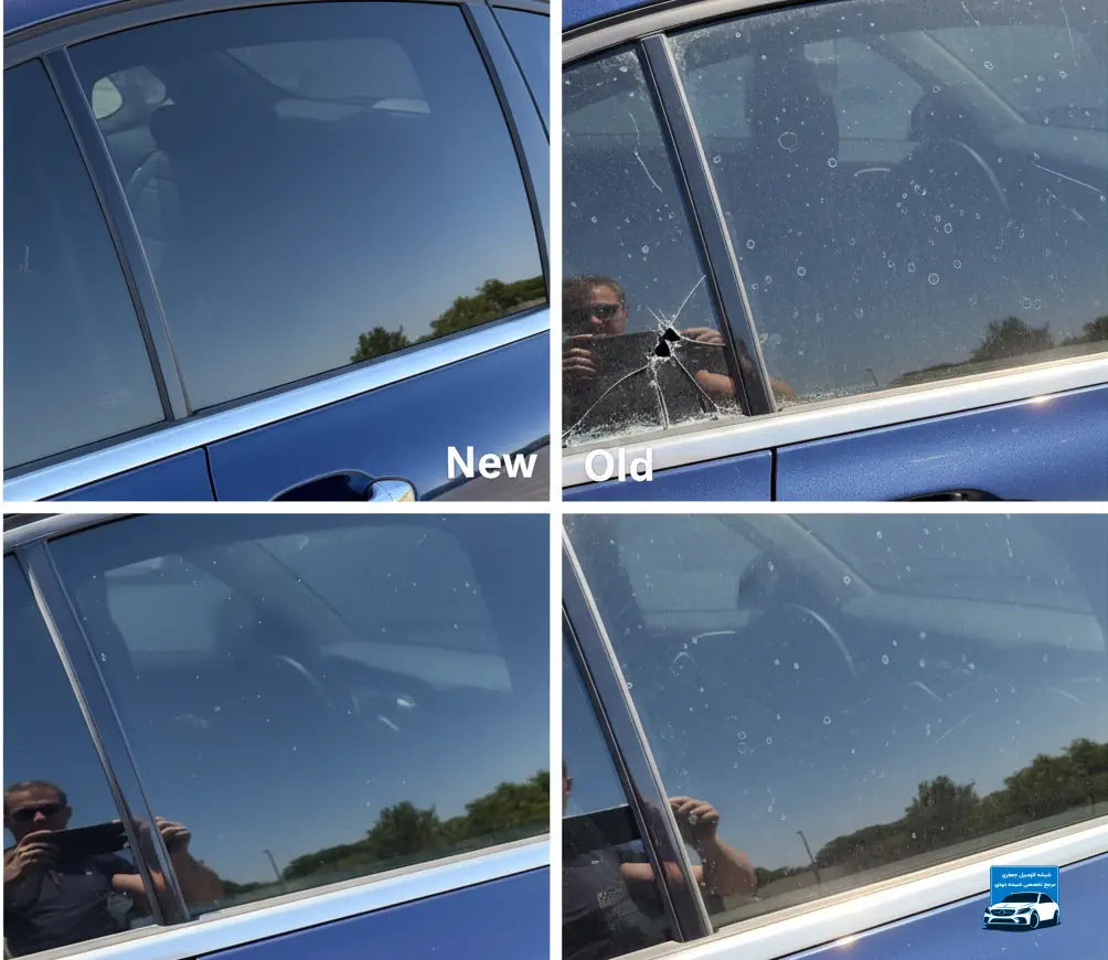 عمر مفید برچسب شیشه دودی